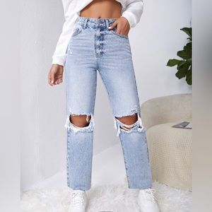 Women’s SHEIN denim. Size medium. Brand new. Never worn.